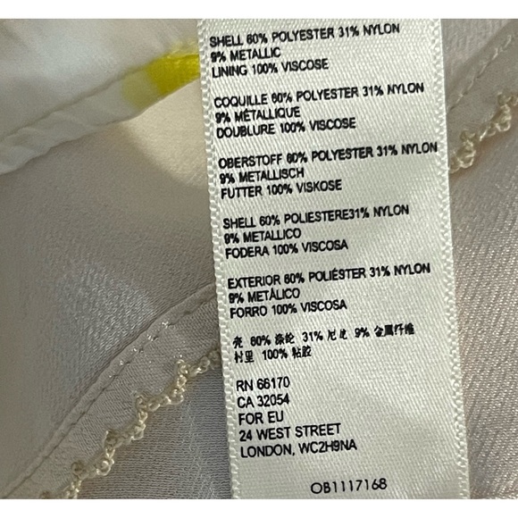 Anthropologie Maeve Faye Flounced Jacquard Mini Skirt NWT Size 16 (XL) - Picture 9 of 14